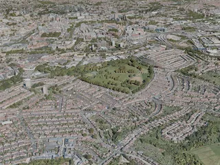 Bristol City, UK (2021) 3D Model