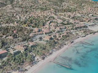 Calvi City, France (2021) 3D Model