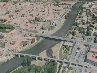 Carcassonne City, France (2021) 3D Model