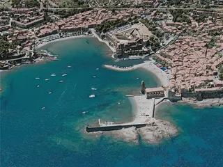 Collioure City, France (2021) 3D Model