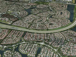 Coral Springs City, USA (2021) 3D Model