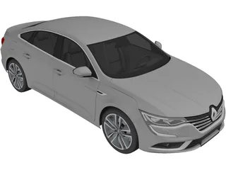 Renault Talisman (2016) 3D Model