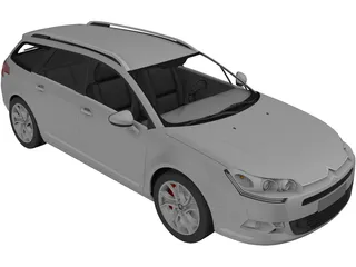 Citroen C5 Estate 3D Model