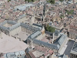 Dijon City, France (2021) 3D Model