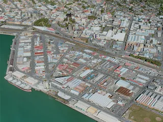 Dunedin City, New Zealand (2021) 3D Model