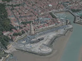 La Rochelle City, France (2021) 3D Model