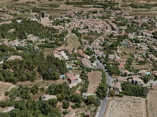 Chateauneuf du pape City, France (2021) 3D Model