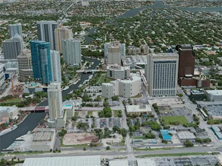 Fort Lauderdale City, USA (2021) 3D Model