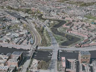 Haarlem City, Netherlands (2021) 3D Model