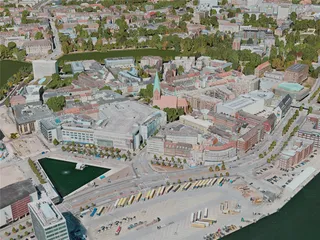 Kiel City, Germany (2021) 3D Model