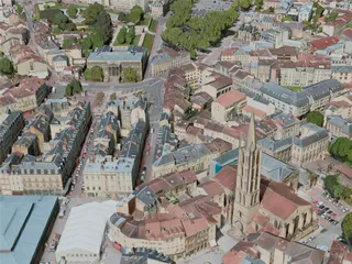 Limoges City, France (2021) 3D Model