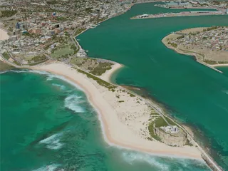 Newcastle City, Australia (2021) 3D Model