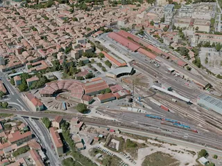 Nimes City, France (2021) 3D Model