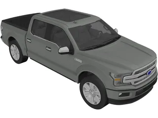 Ford F-150 (2018) 3D Model
