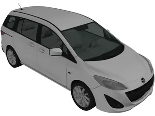 Mazda 5 (2011) 3D Model