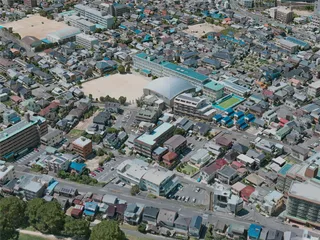 Matsuyama City, Japan (2021) 3D Model