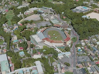 Odawara City, Japan (2021) 3D Model