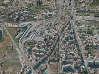 Palermo City, Italy (2021) 3D Model