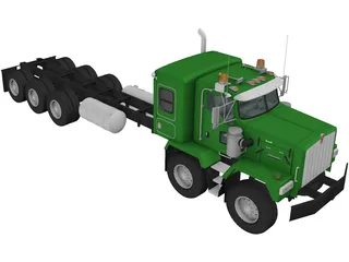 Kenworth C500 Chassis (2005) 3D Model