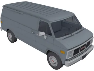 GMC Vandura (1987) 3D Model