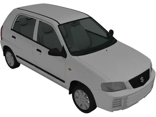 Suzuki Maruti Alto (2011) 3D Model