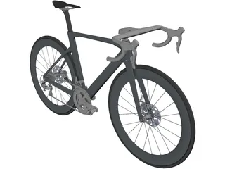 Road Bicycle 3D Model