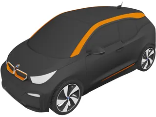 BMW i3 3D Model