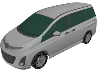 Mazda Biante (2012) 3D Model