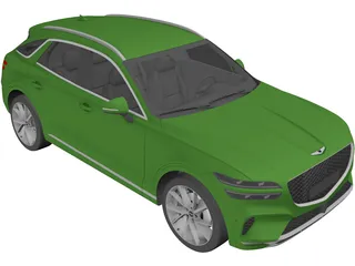 Genesis GV70 (2021) 3D Model