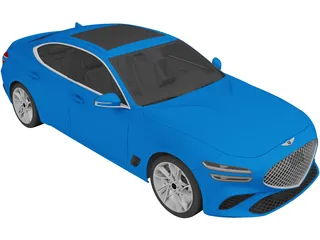 Genesis G70 (2021) 3D Model