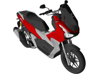 Honda ADV 150 3D Model