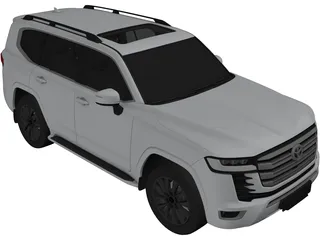 Toyota Land Cruiser 300 (2021) 3D Model