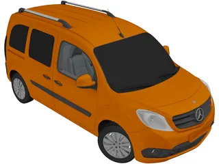 Mercedes-Benz Citan (2013) 3D Model