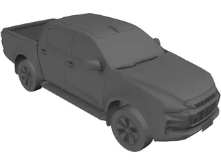 Isuzu D-Max (2021) 3D Model