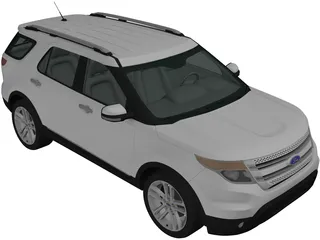 Ford Explorer (2011) 3D Model