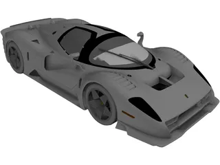 Ferrari P4/5 (2006) 3D Model