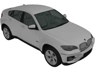 BMW X6 (2011) 3D Model