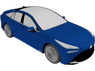 Toyota Mirai (2021) 3D Model