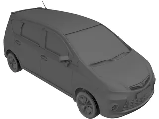 Perodua Alza (2014) 3D Model