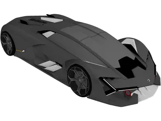 Lamborghini Terzo Millennio (2019) 3D Model