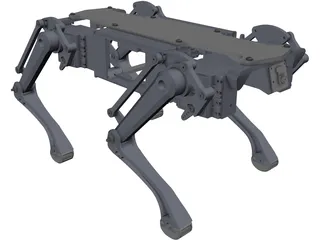 Quadruped 3D Model