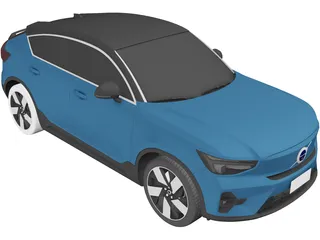 Volvo C40 (2022) 3D Model