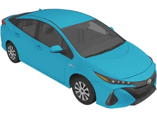 Toyota Prius Prime (2021) 3D Model