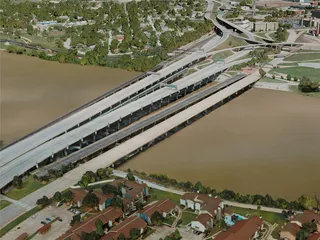 Tulsa City, USA (2021) 3D Model