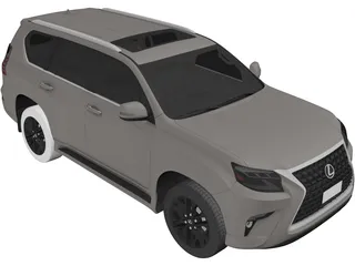 Lexus GX460 (2020) 3D Model