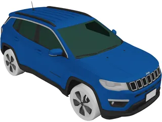 Jeep Compass (2016) 3D Model