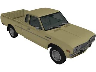 Datsun 620 KingCab (1977) 3D Model