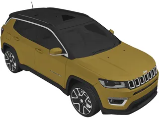 Jeep Compass (2021) 3D Model