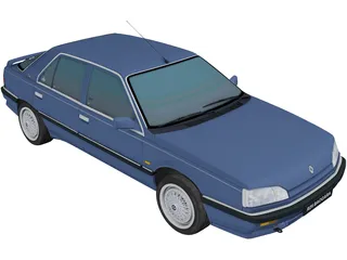 Renault R25 Baccara (1992) 3D Model