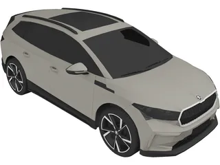 Skoda Enyaq iV (2022) 3D Model